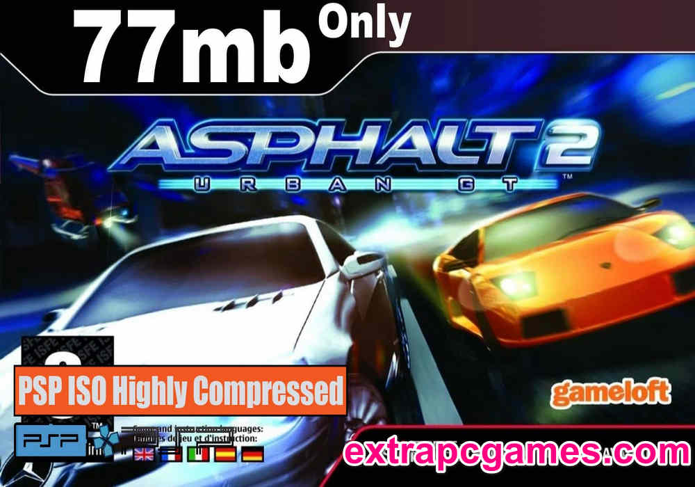 Asphalt Urban GT 2 PSP and PC ISO Game Highly Compressed