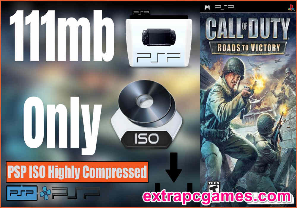 Call of Duty Roads to Victory PSP and PC ISO Game Highly Compressed Game