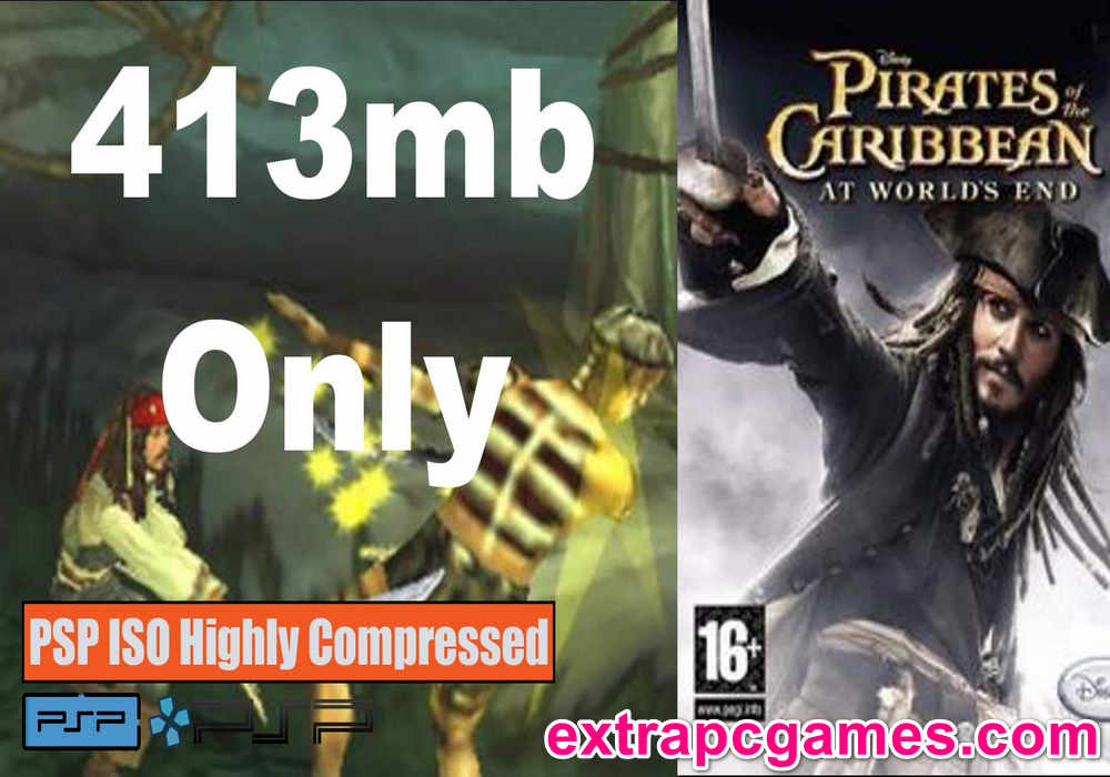 Pirates of The Caribbean at Worlds End PSP and PC ISO Game Highly Compressed