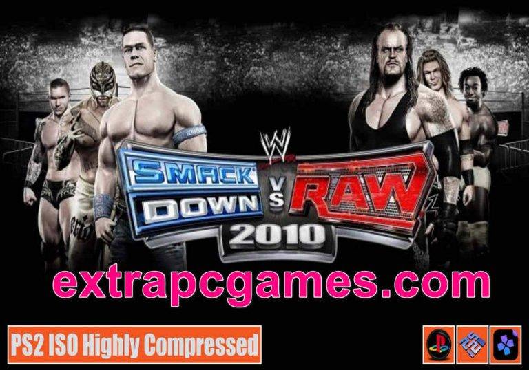 WWE SmackDown vs. Raw 2010 PS2 and PC ISO Highly Compressed Game