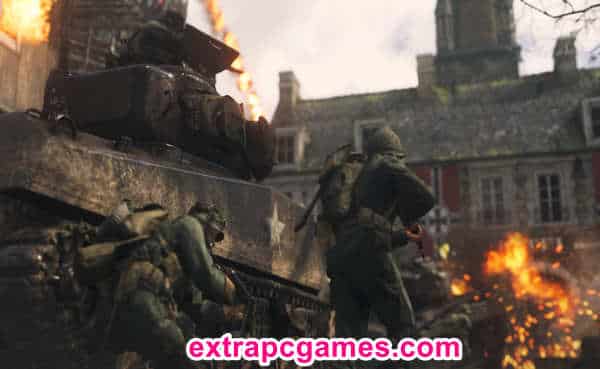 Call of Duty World War 2 Pre Installed Highly Compressed Game For PC