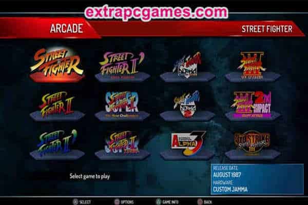 Street Fighter 30th Anniversary Collection Pre Installed PC Game Download