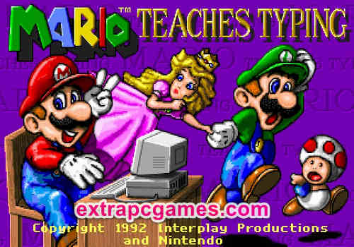 Mario Teaches Typing PC Game Full Version Free Download