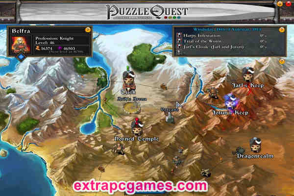 Puzzle Quest Challenge of the Warlords Full Version Free Download