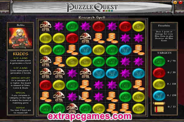 Puzzle Quest Challenge of the Warlords Highly Compressed Game For PC