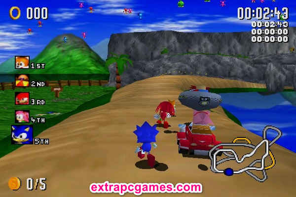 Sonic R Highly Compressed Game For PC